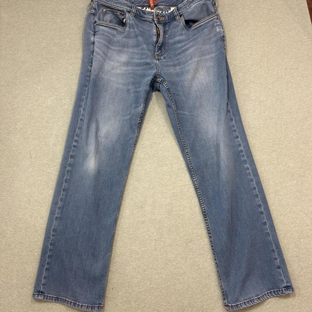 Tommy Bahama Sand Drifter Authentic Straight Jeans Men's 36x30 Blue Cotton Blend